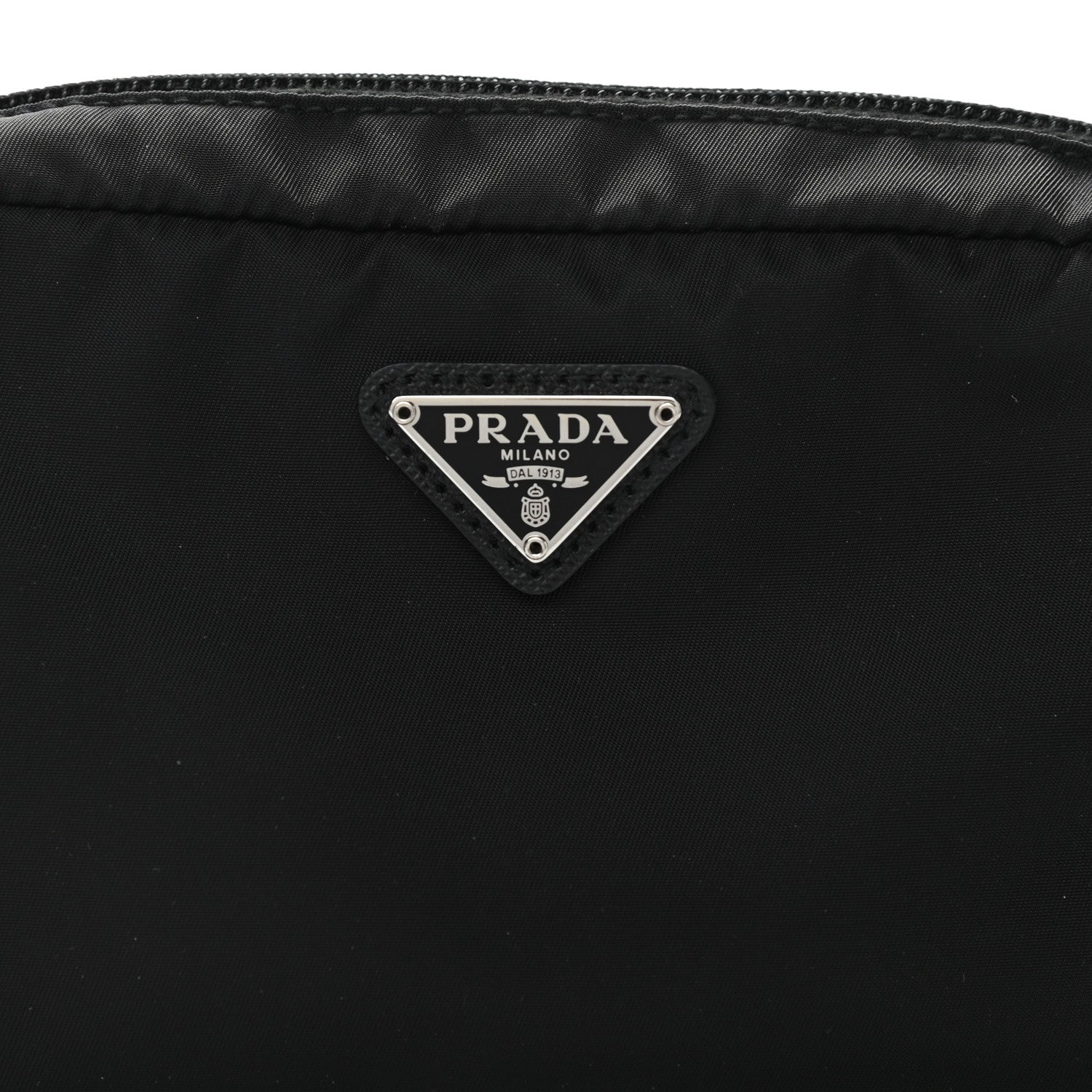 Prada Tessuto Nylon Clutch Wristlet Black 6 of 11