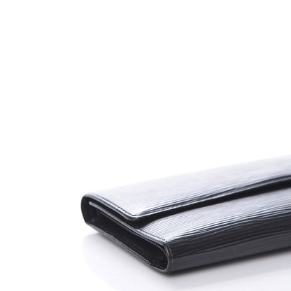 Louis Vuitton Epi Porte Tresor International Wallet Black 8 of 10