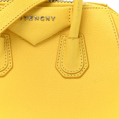 Givenchy Sugar Goatskin Mini Antigona Yellow 8 of 18
