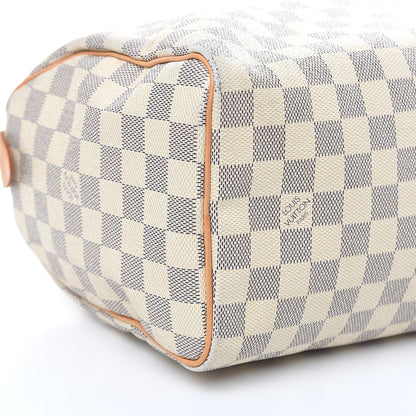 Louis Vuitton Damier Azur Speedy 25 10 of 25