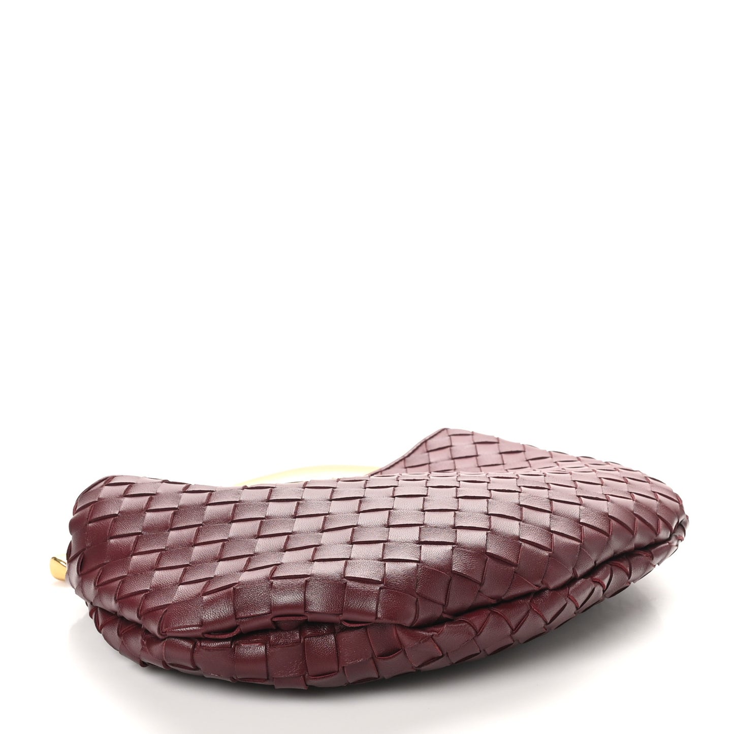 Nappa Intrecciato Sardine Bag Barolo