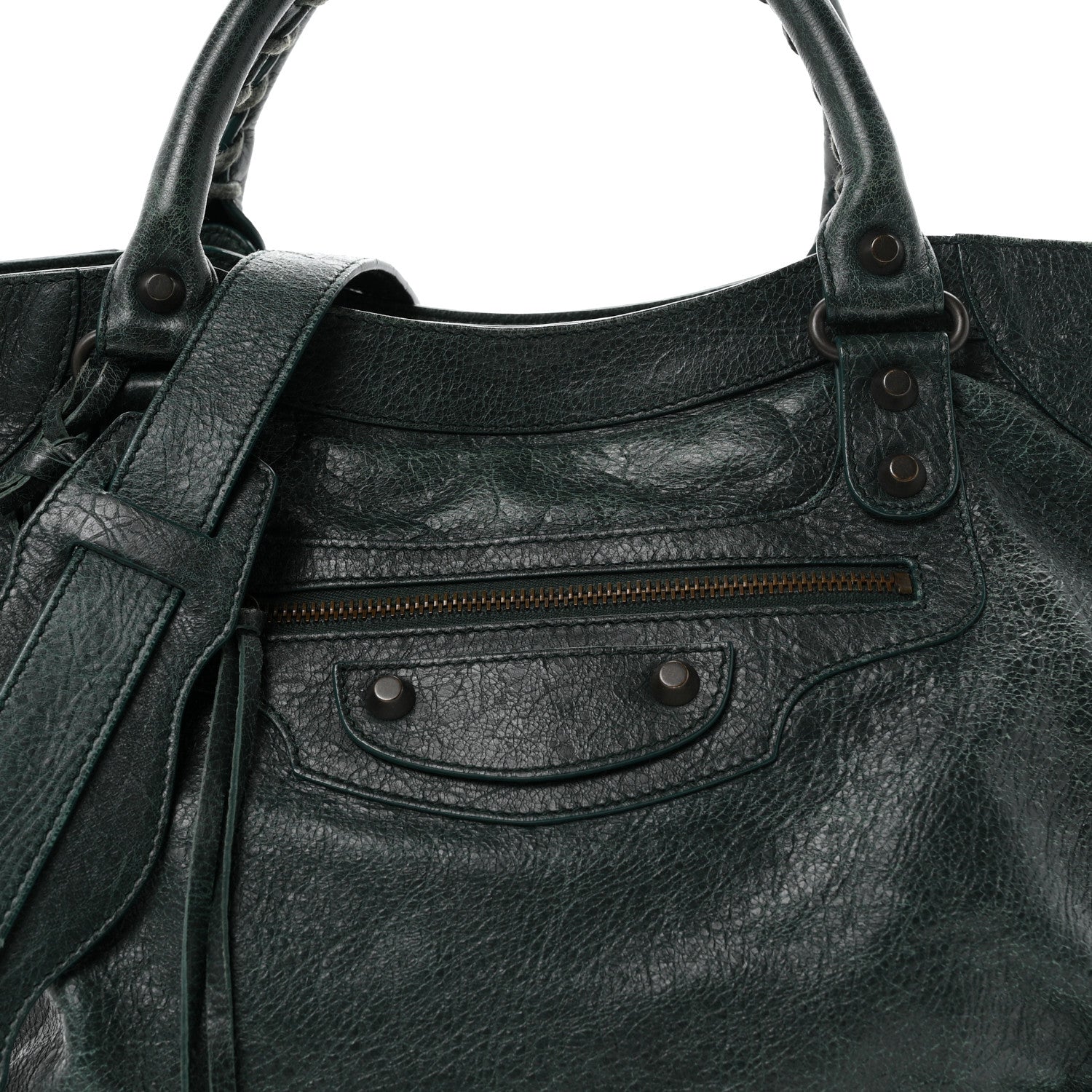 Balenciaga Agneau Classic Hardware Velo Poker Fonce 9 of 11
