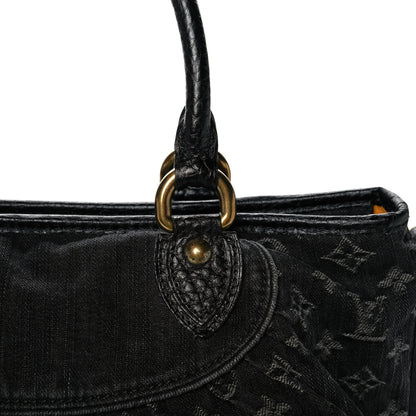 Louis Vuitton Denim Neo Cabby GM Black 7 of 10