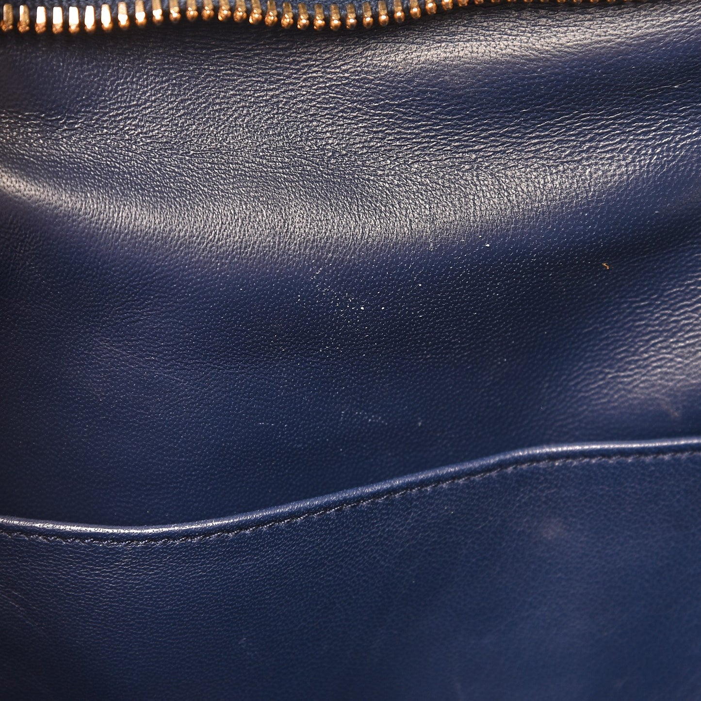 Saffiano Lux Large Zip Crossbody Bag Bleuette