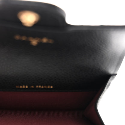 Chanel Caviar Quilted Flap Card Holder Wallet Black 5 of 9