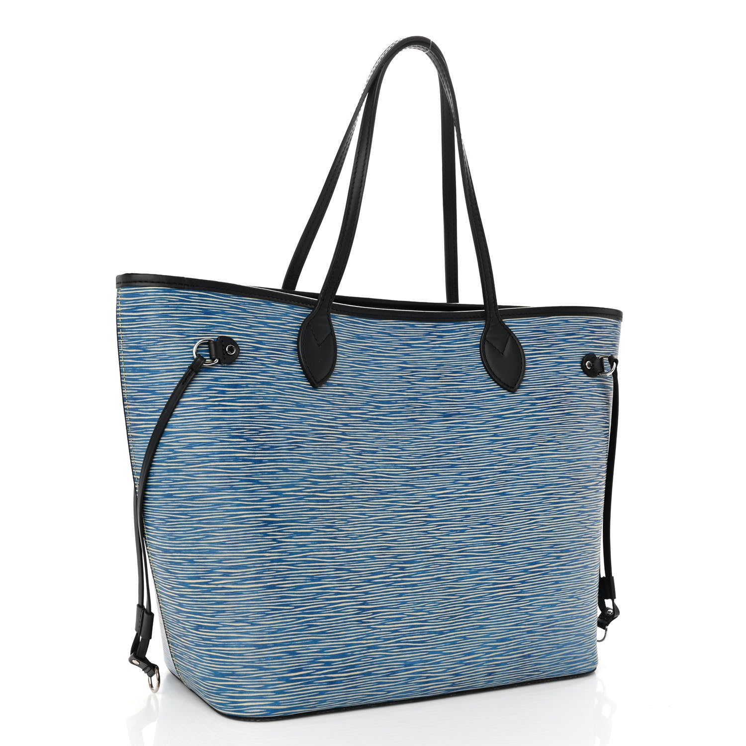 Louis Vuitton Epi Neverfull MM Denim Light 4 of 10