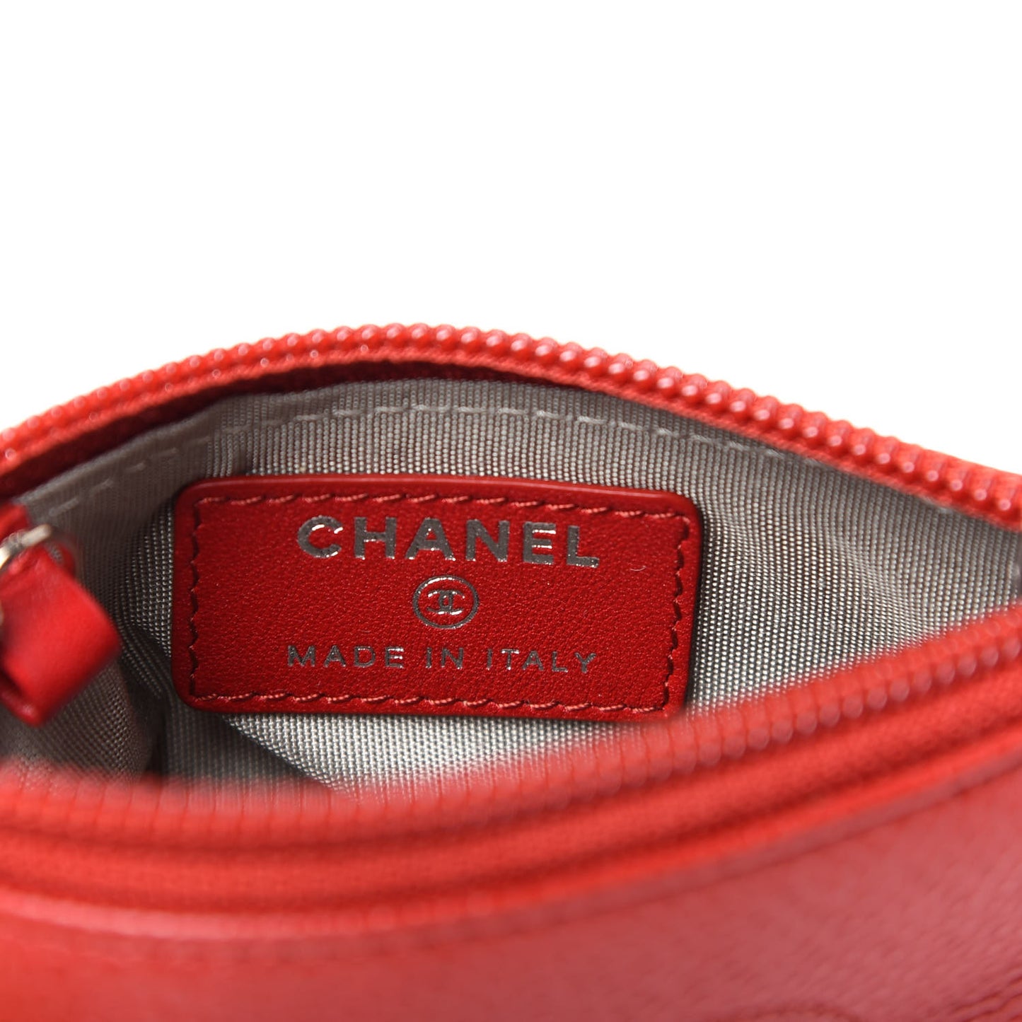 Caviar Timeless CC Key Holder Red
