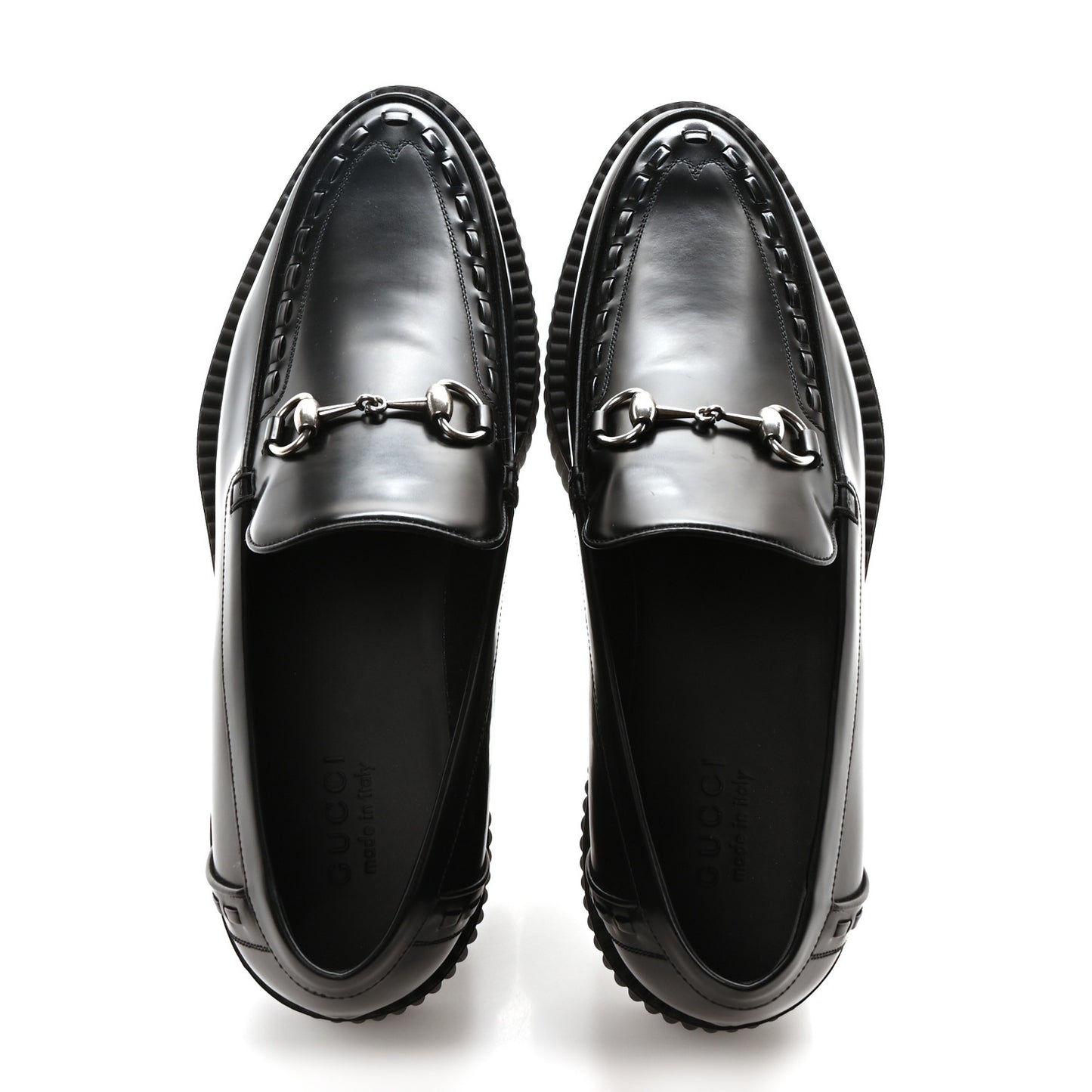 Magnum Calfskin Mens Horsebit Creeper Loafers 11.5 Black