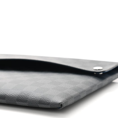 Louis Vuitton Damier Graphite Alpha Triple Pochette 12 of 12