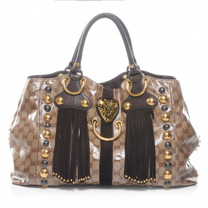 Gucci Crystal Monogram Medium Babouska 1 of 7