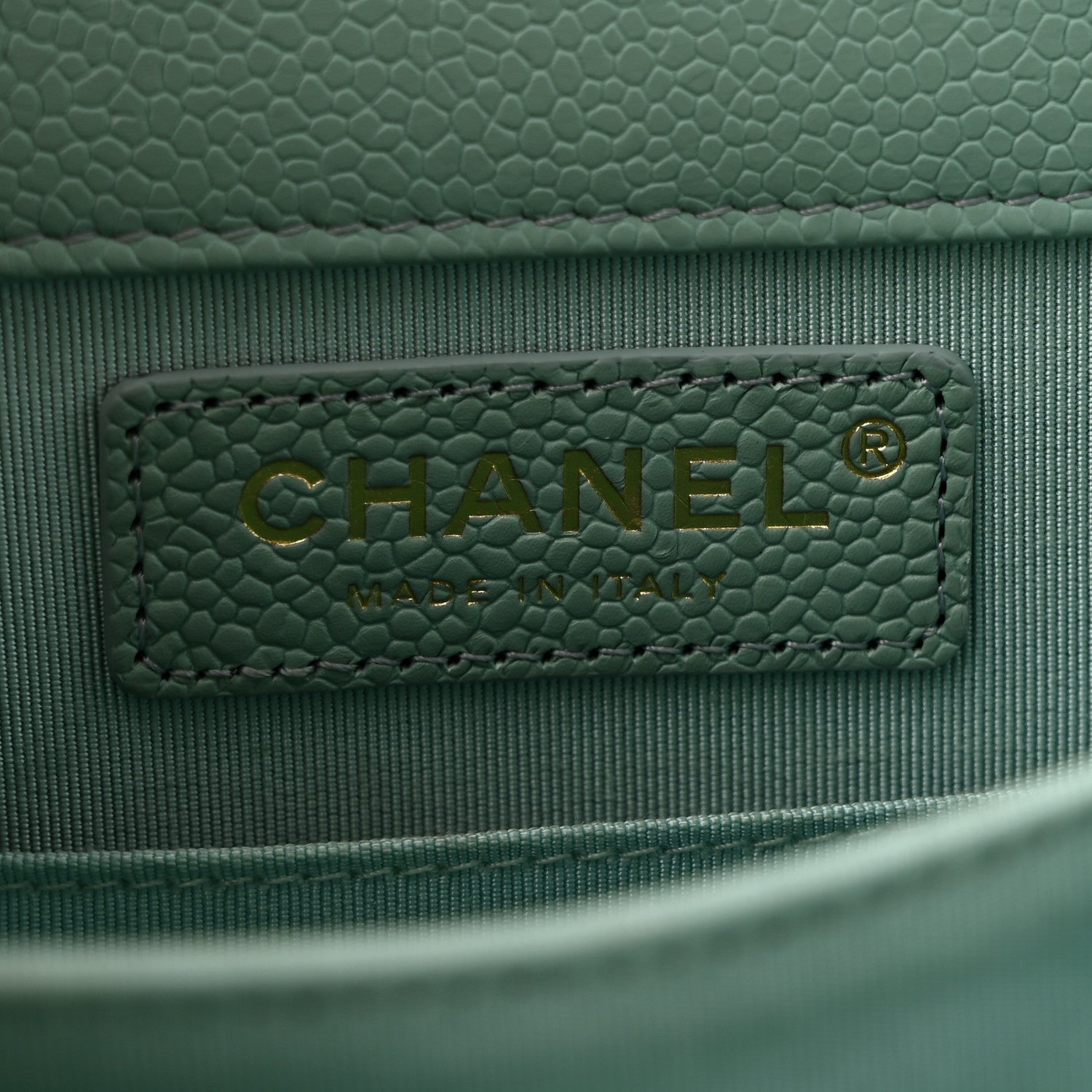 Chanel Calfskin Quilted North South Boy Flap Light Blue 7 of 13
