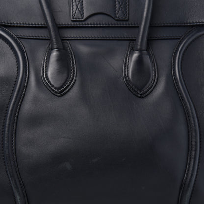 Celine Smooth Calfskin Mini Luggage Navy Blue 12 of 14