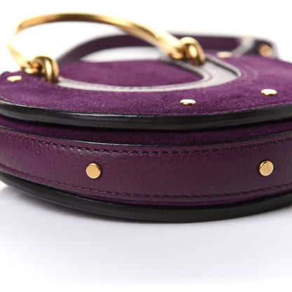 Chloe Goatskin Suede Mini Pixie Bag Nightfall Purple 10 of 14