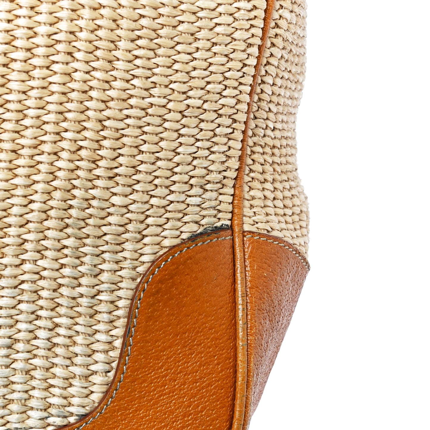 Paglia Cinghiale Frame Bag Naturale Cuoio