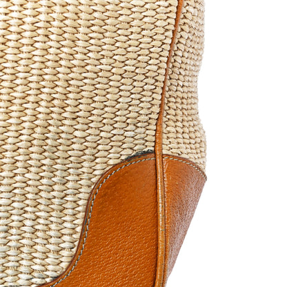 Prada Paglia Cinghiale Frame Bag Naturale Cuoio 16 of 18