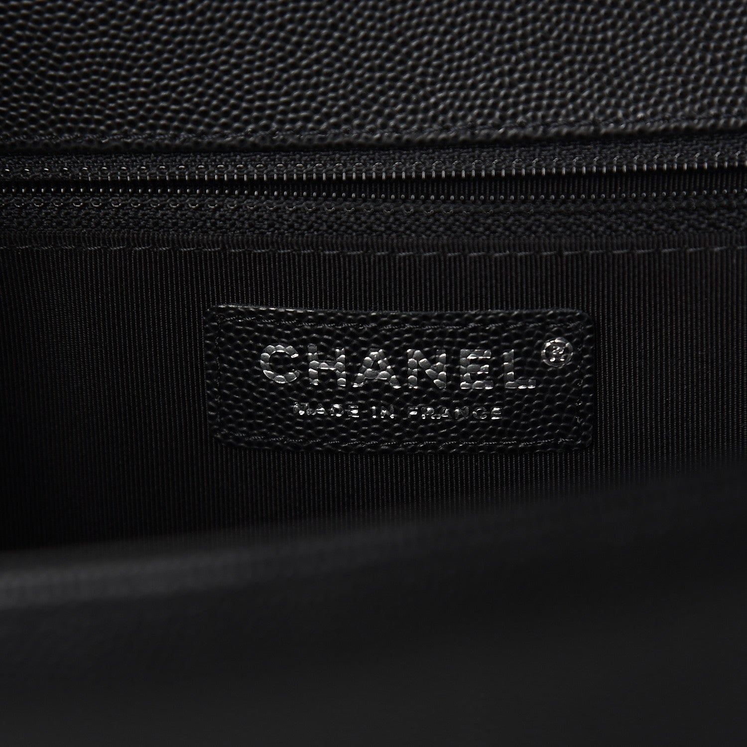 Chanel Caviar Quilted New Medium Boy Flap Black 5 of 9