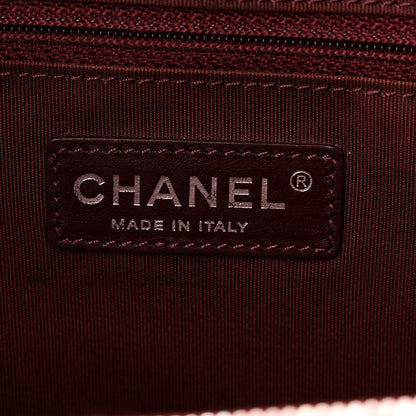 Chanel Glazed Calfskin Quilted Daily Walk Tote Navy 6 of 10