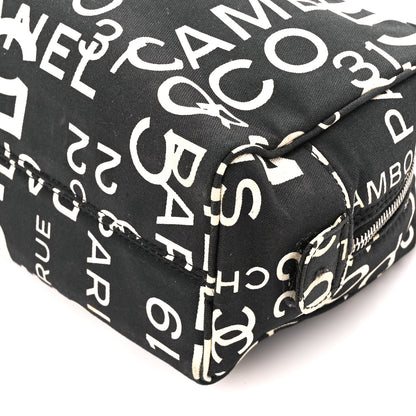 Chanel Canvas 31 Rue Cambon Cosmetic Pouch Black 10 of 10