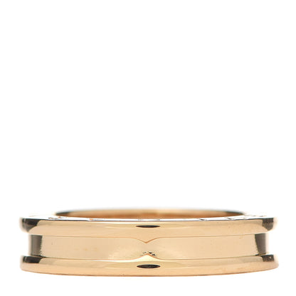 Bulgari 18K Yellow Gold B.Zero1 One-Band Ring 53 6.5 1 of 5