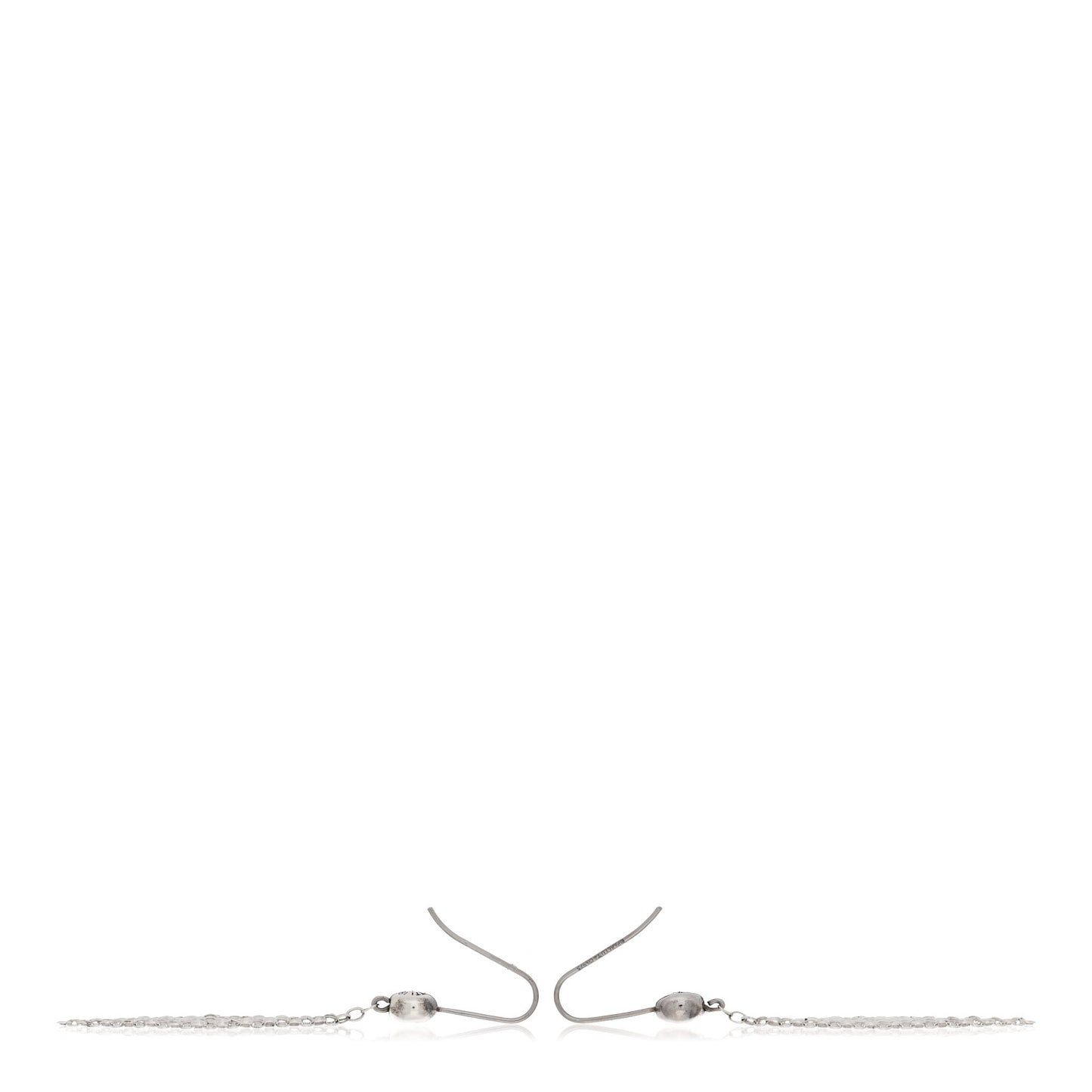 Sterling Silver Small Elsa Peretti Mesh Earrings