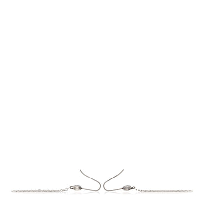 Tiffany Sterling Silver Small Elsa Peretti Mesh Earrings 3 of 4