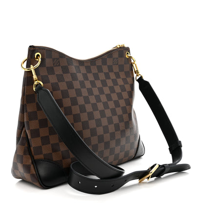 Louis Vuitton Damier Ebene Odeon MM Black 3 of 10