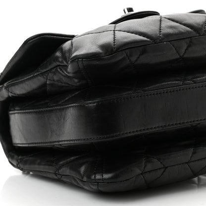 Chanel Lambskin Quilted Mini Chanel 3 Flap Black 9 of 10
