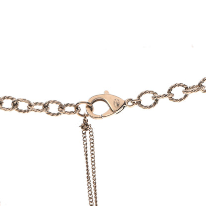 Chanel Metal Pearl CC Necklace Gold 4 of 5