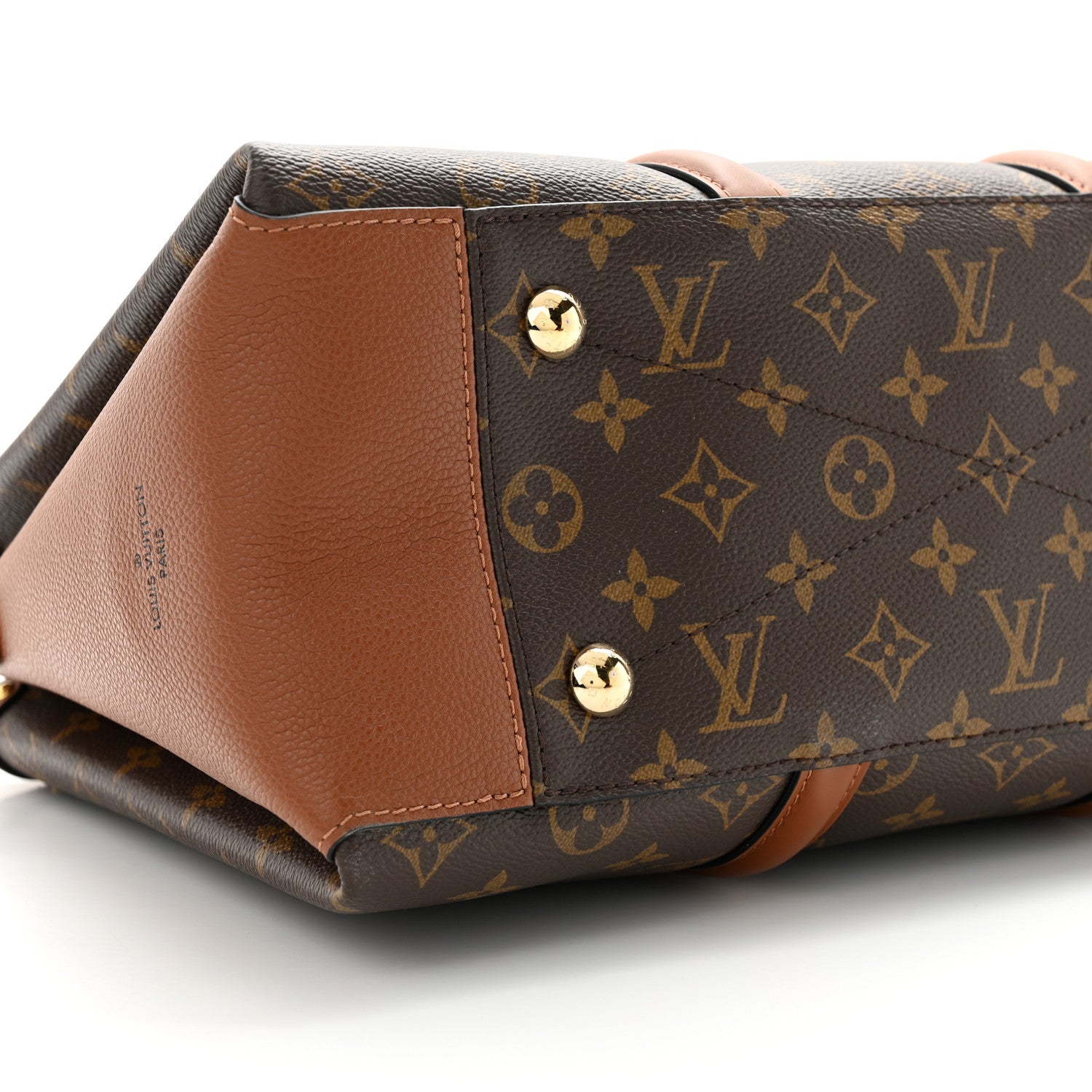 Louis Vuitton Monogram Soufflot MM Caramel 8 of 9