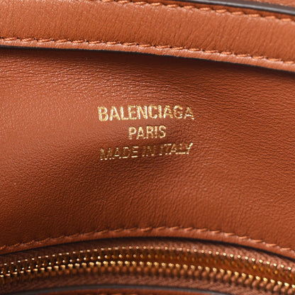 Balenciaga Natural Smooth Calfskin Small Rodeo Top Handle Handbag New Tan 6 of 9