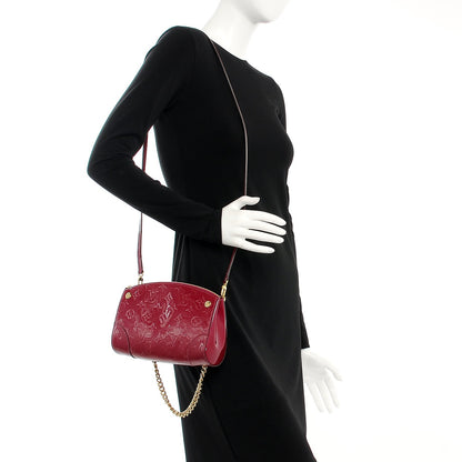 Louis Vuitton Vernis Santa Monica Clutch Magenta 2 of 9