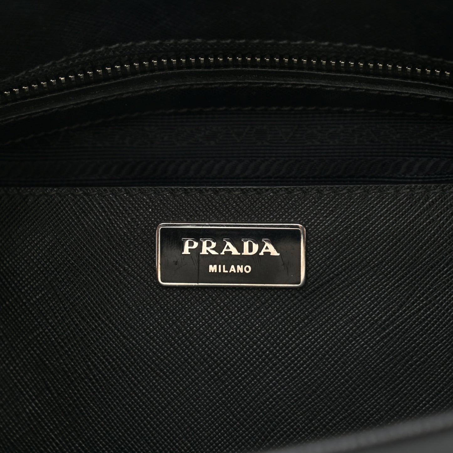 Saffiano Shopping Tote Black