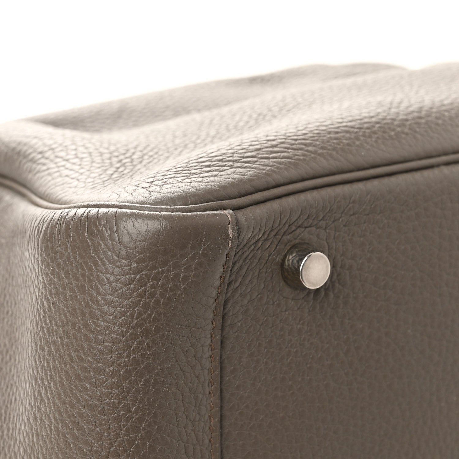 Hermes Taurillon Clemence Lindy 30 Etain 11 of 14