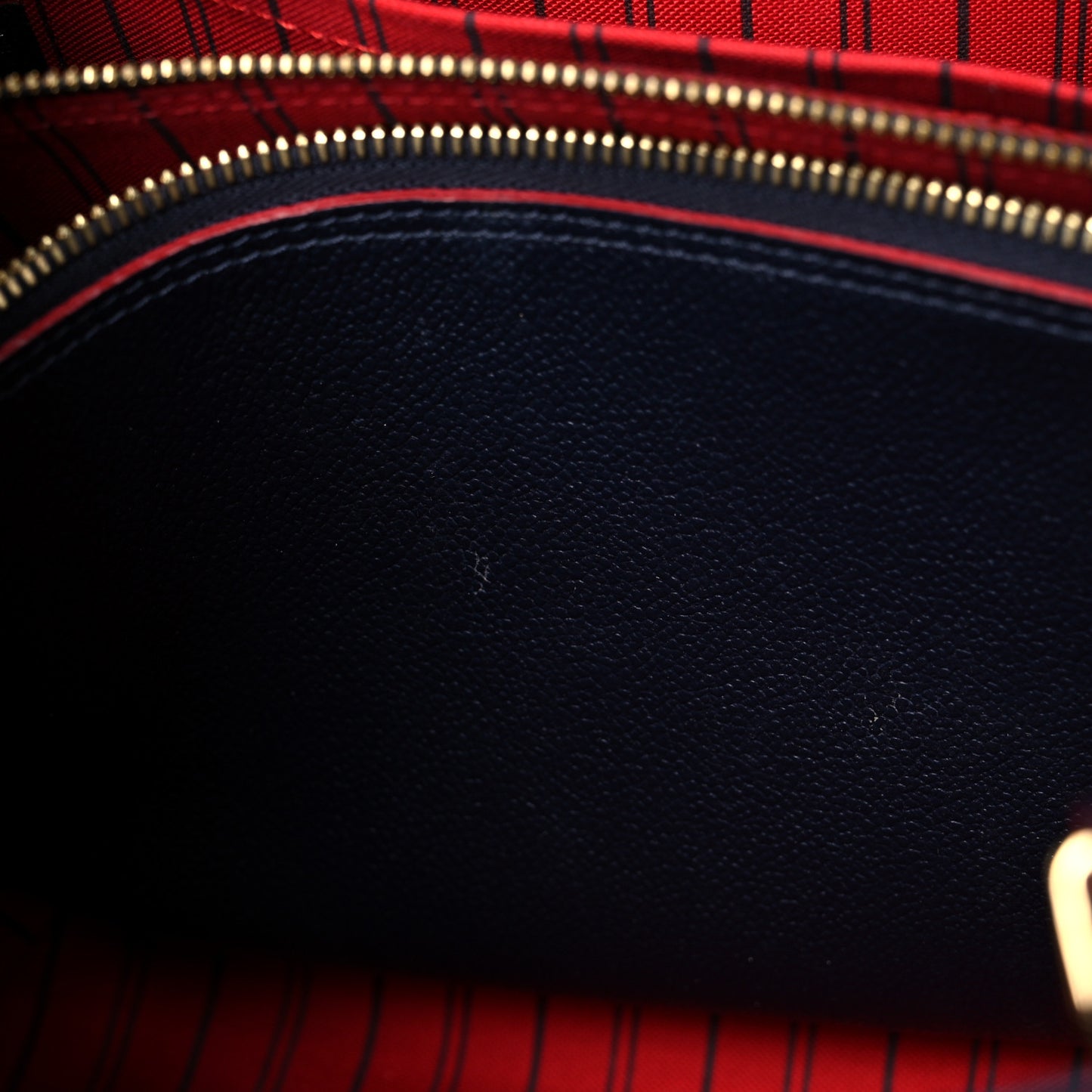 Empreinte Montaigne MM Marine Rouge