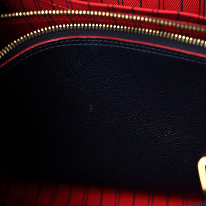 Louis Vuitton Empreinte Montaigne MM Marine Rouge 12 of 20