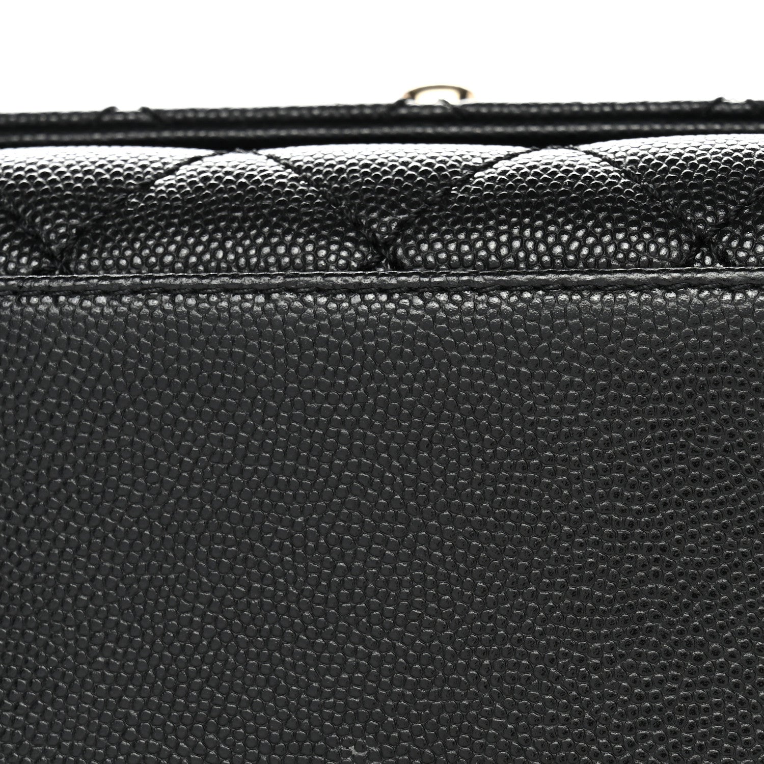 Chanel Caviar Quilted Extra Mini Coco Handle Flap Black 11 of 12