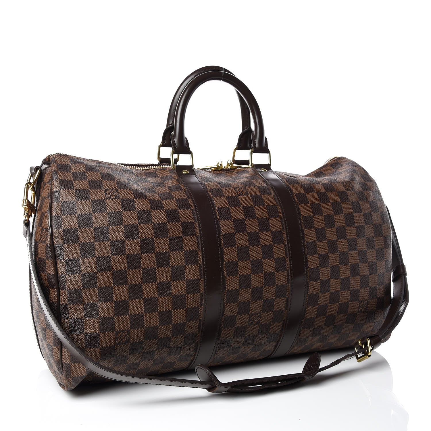 Louis Vuitton Damier Ebene Keepall Bandouliere 45 4 of 13