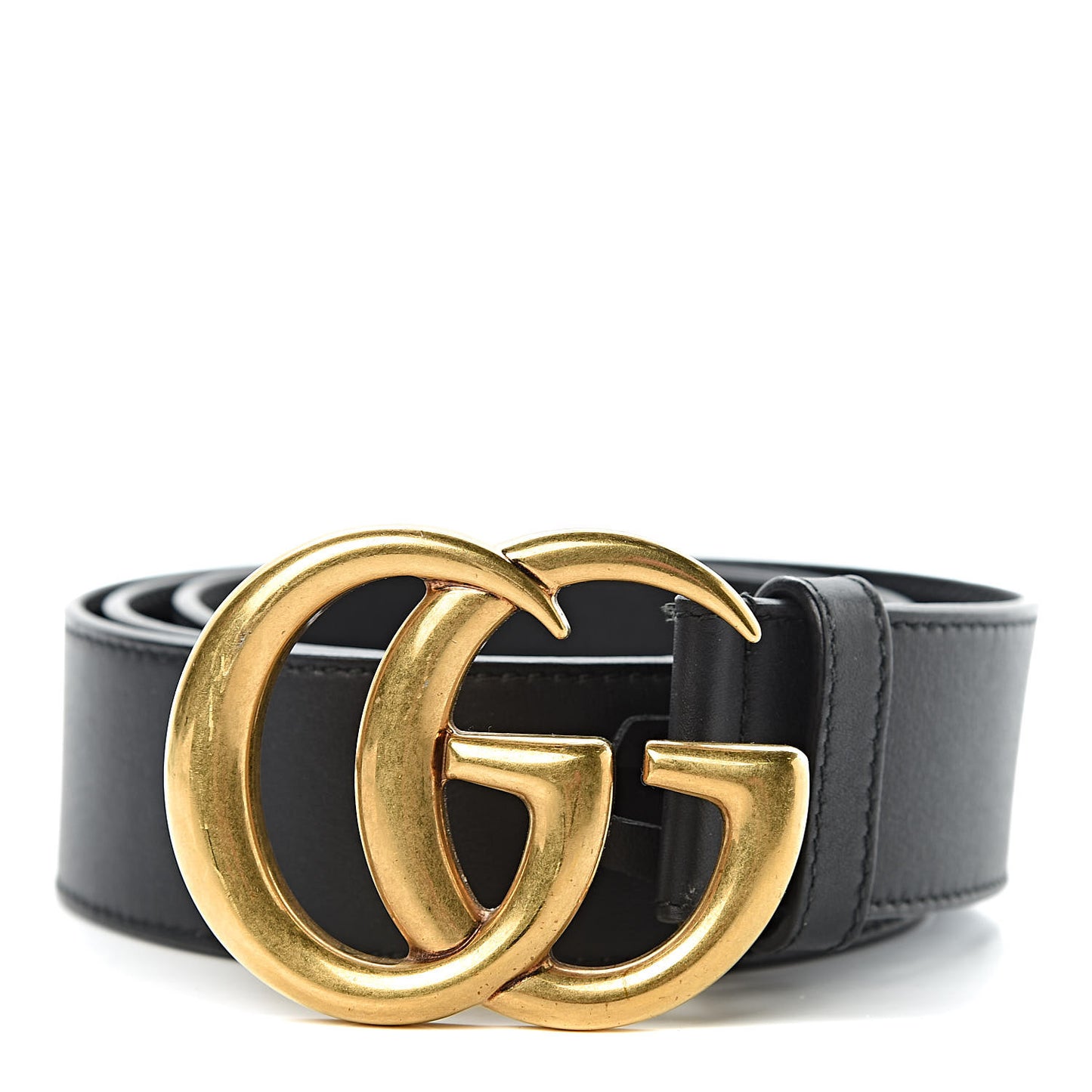 Calfskin Double G 40mm Belt 85 34 Black