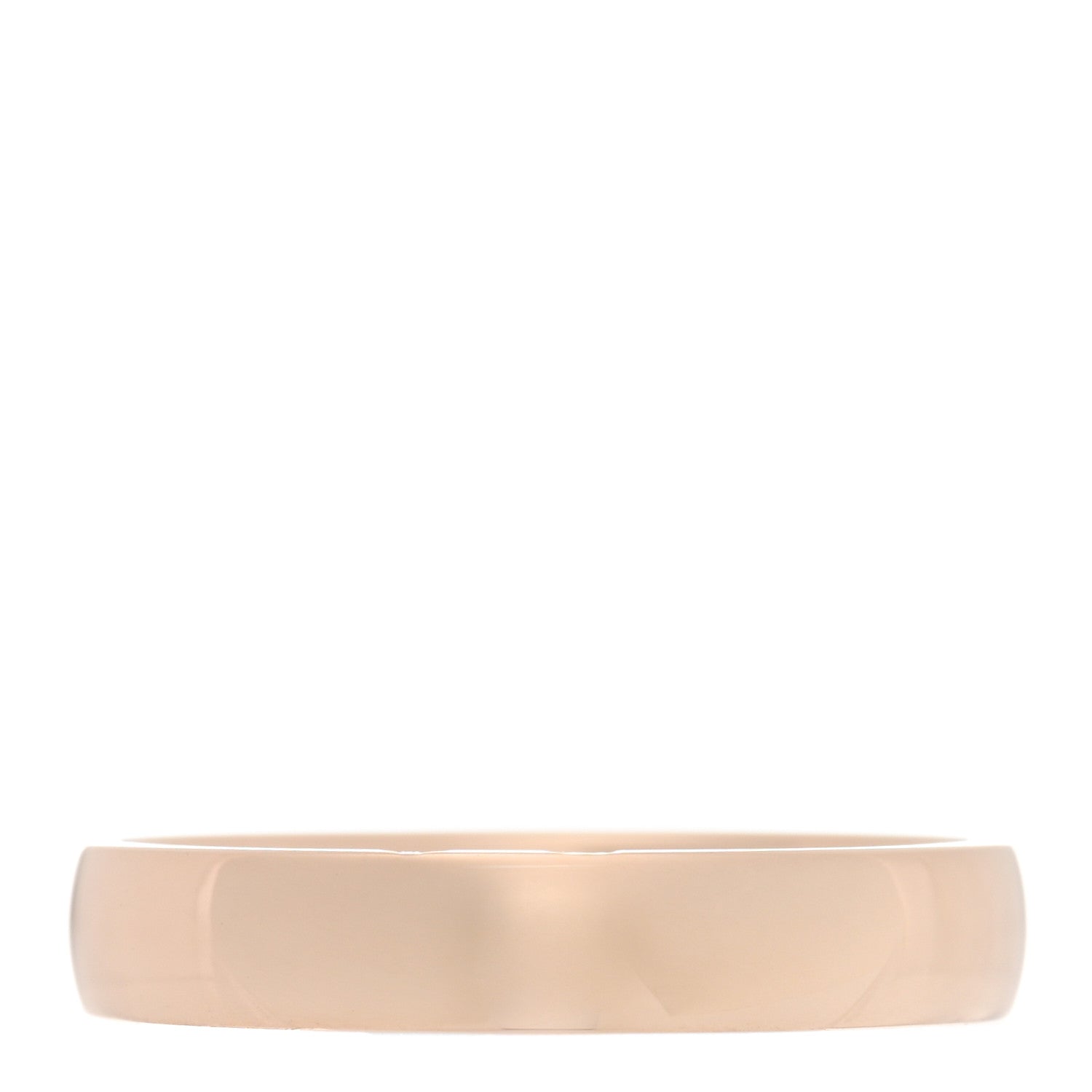 Hermes 18K Rose Gold Diamond Ever Herakles Wedding Band Ring 54 6.75 3 of 5
