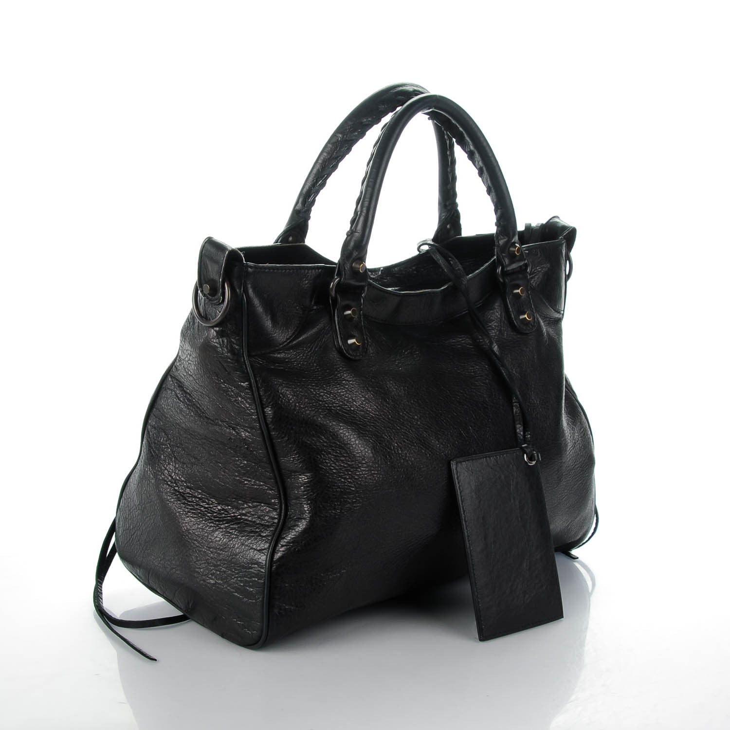 Balenciaga Agneau Classic Hardware Velo Black 3 of 7