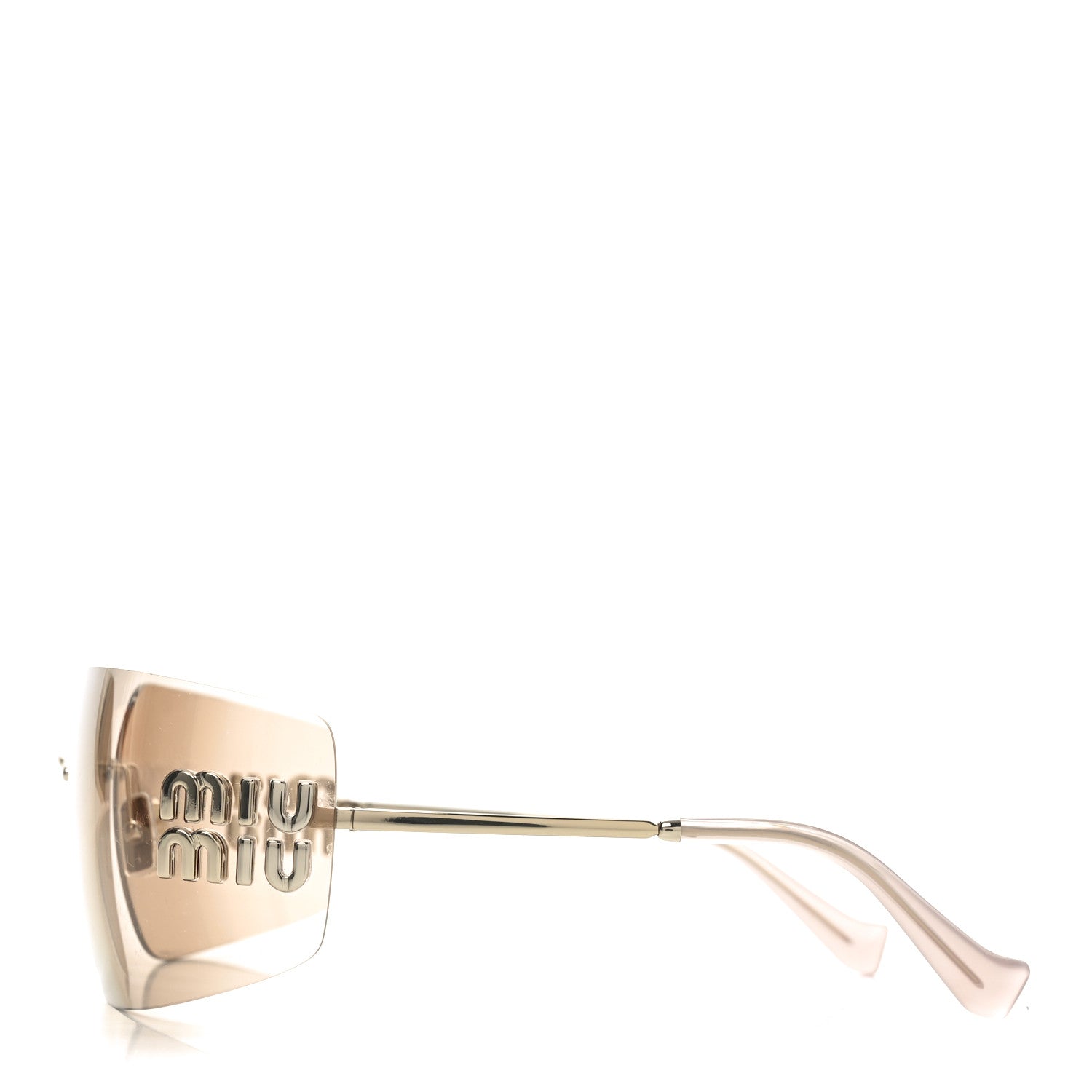 Miu Miu Metal Runway Sunglasses SMU54Y Gold 3 of 7