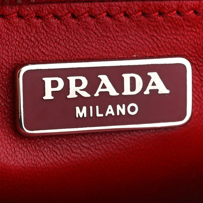 Prada Saffiano Lux Crossbody Bag Black 6 of 10