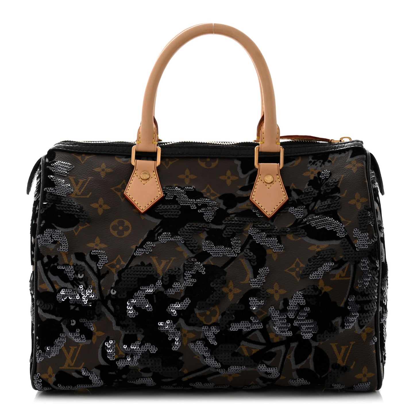 Monogram Fleur De Jais Sequins Speedy 30