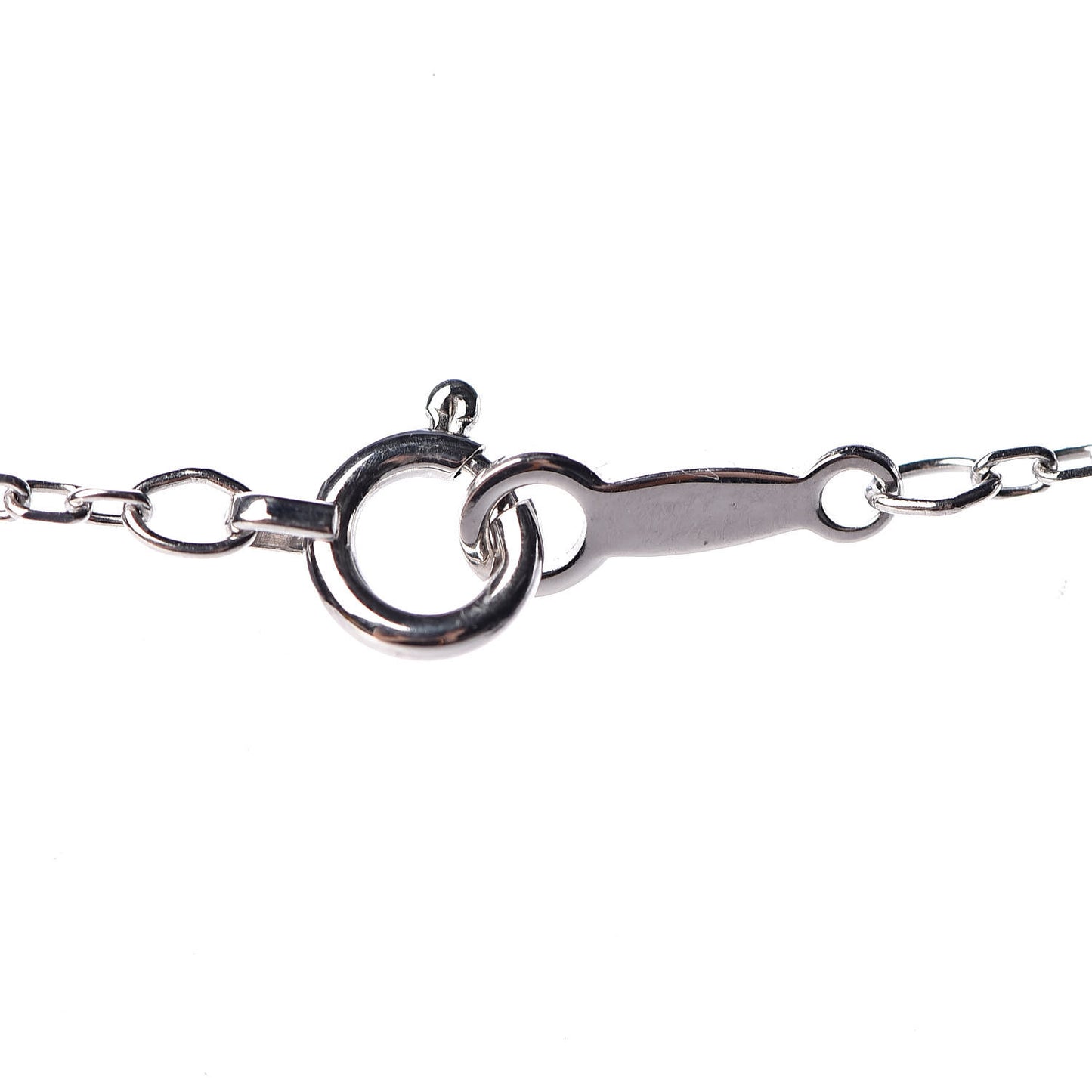 18K White Gold Diamond Akoya Pearl 4.5-5mm Pendant Necklace