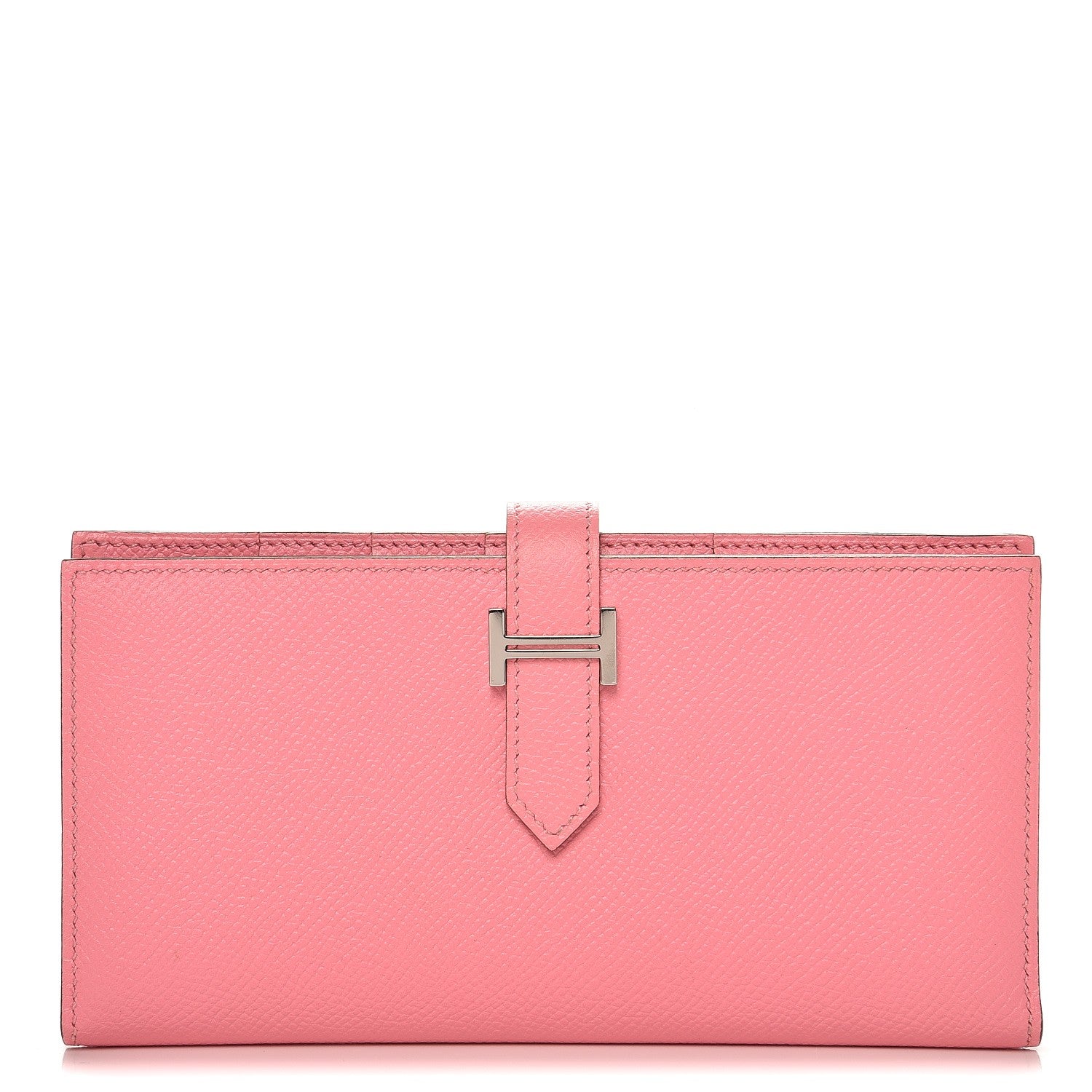 Hermes Epsom Bearn Gusset Wallet Rose Confetti 1 of 8