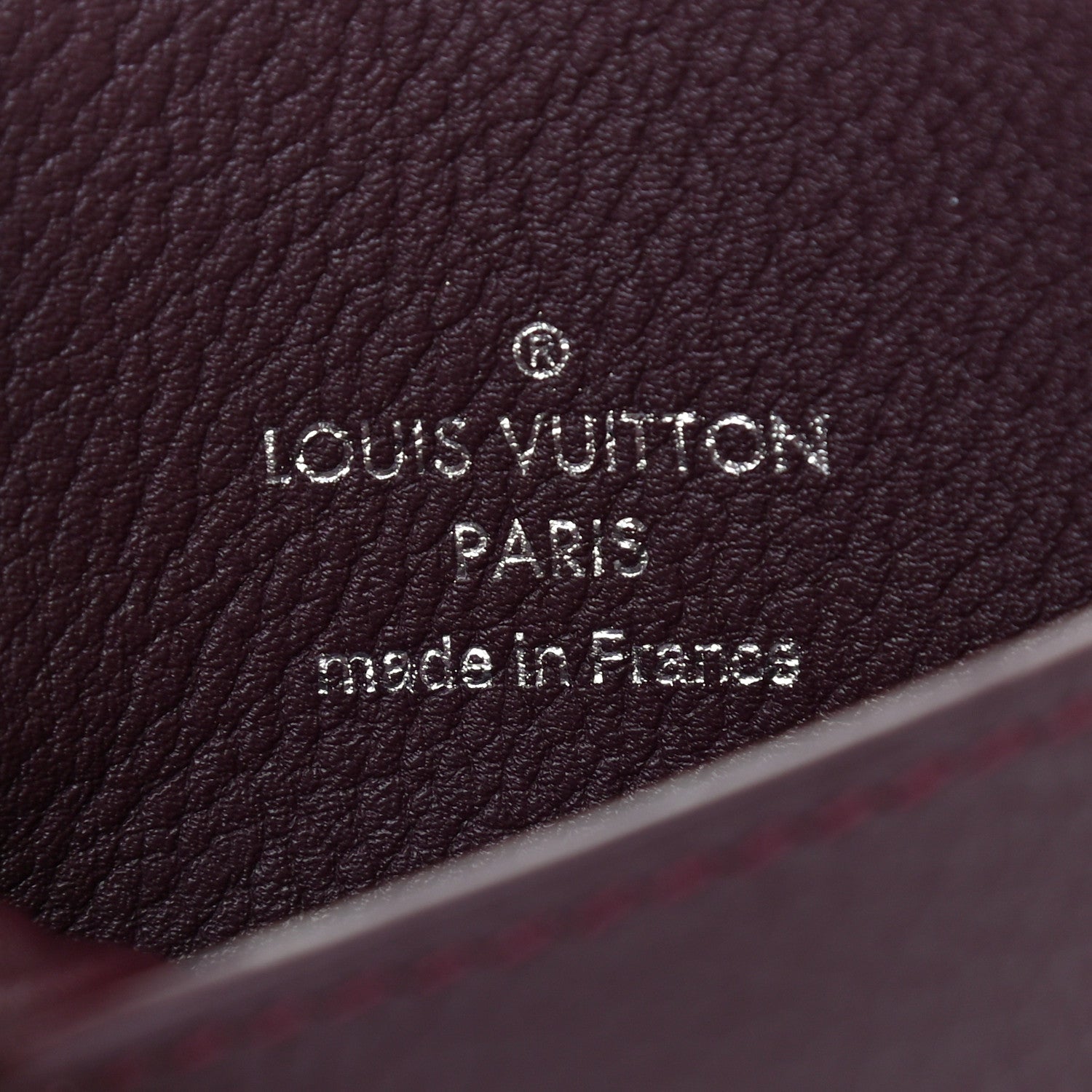 Louis Vuitton Calfskin LockMe II Compact Wallet Prune 6 of 8