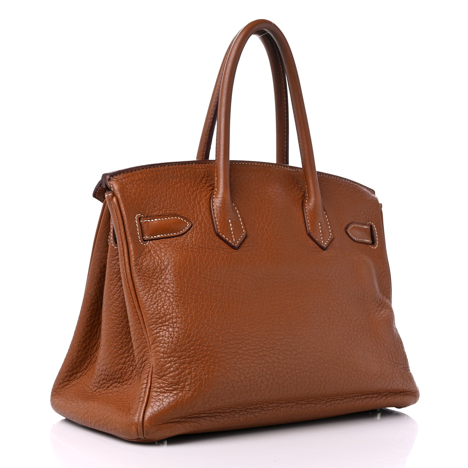 Hermes Taurillon Clemence Birkin 30 Gold 3 of 19