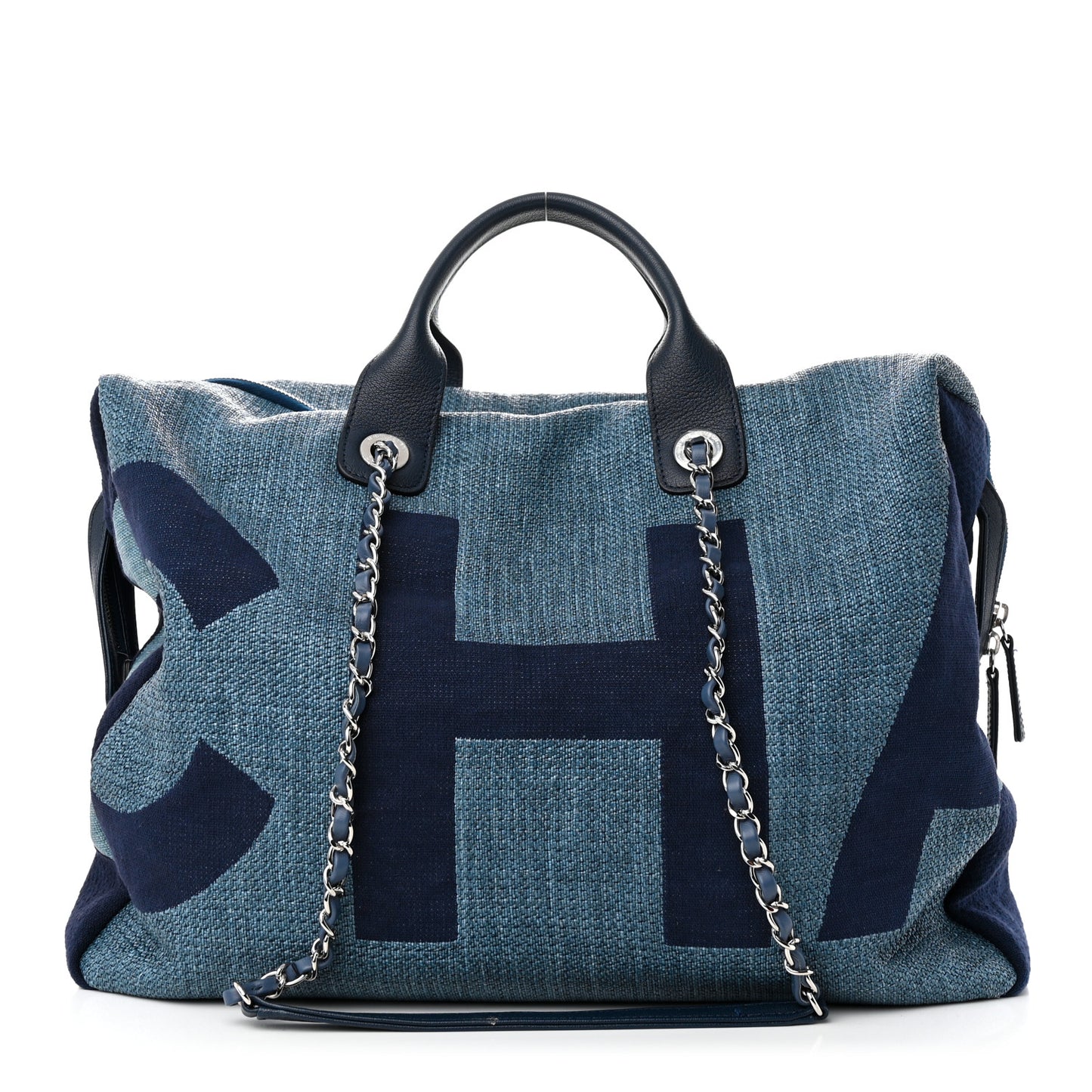 Canvas Maxi Bowling Bag Blue