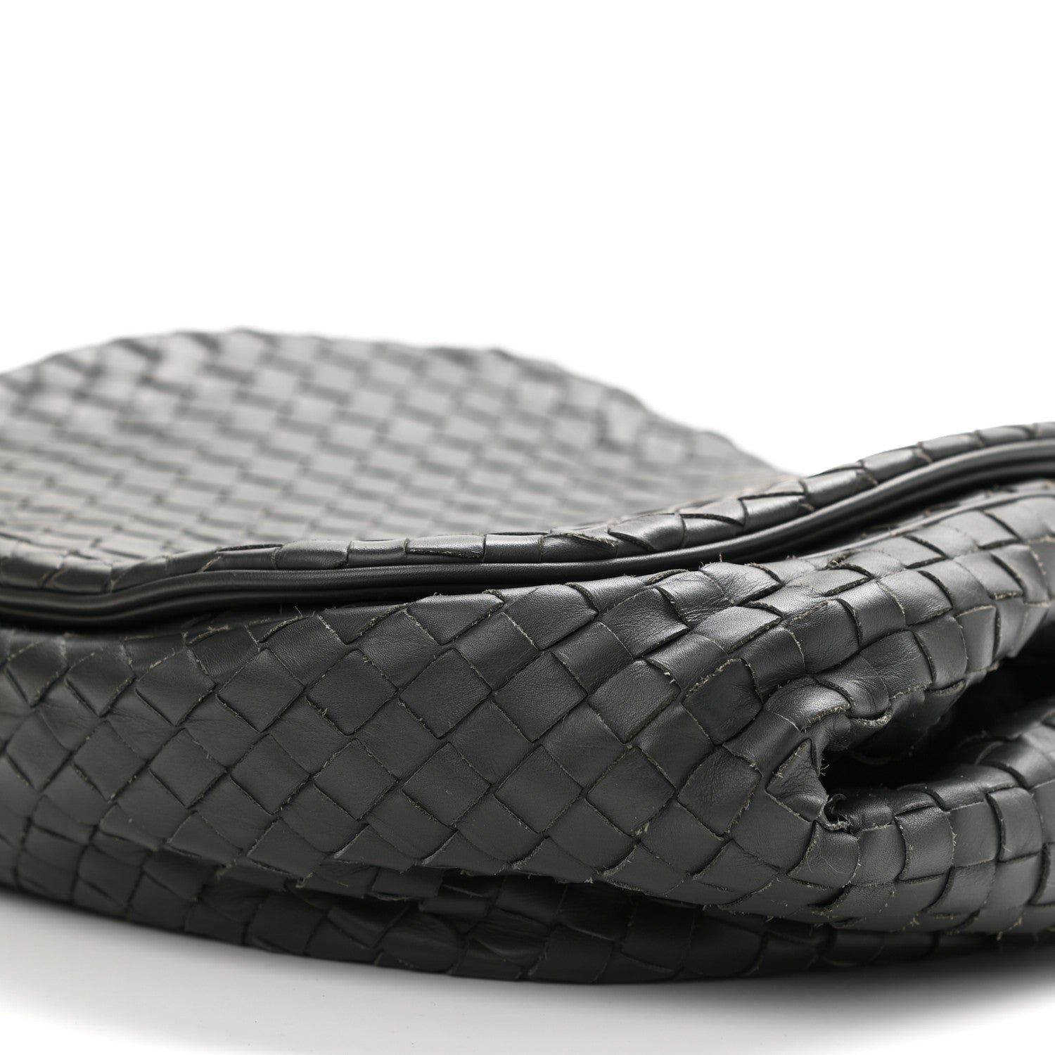 Bottega Veneta Nappa Intrecciato Message Bag Grey 10 of 11