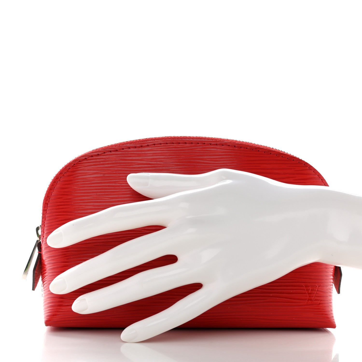 Louis Vuitton Epi Cosmetic Pouch Coquelicot 2 of 12